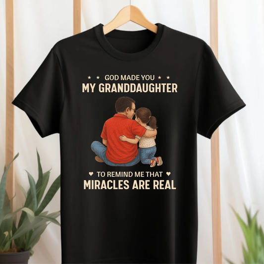 GRANDDAUGHTER MIRACLE (GRANDFATHER) CLASSIC T-SHIRT