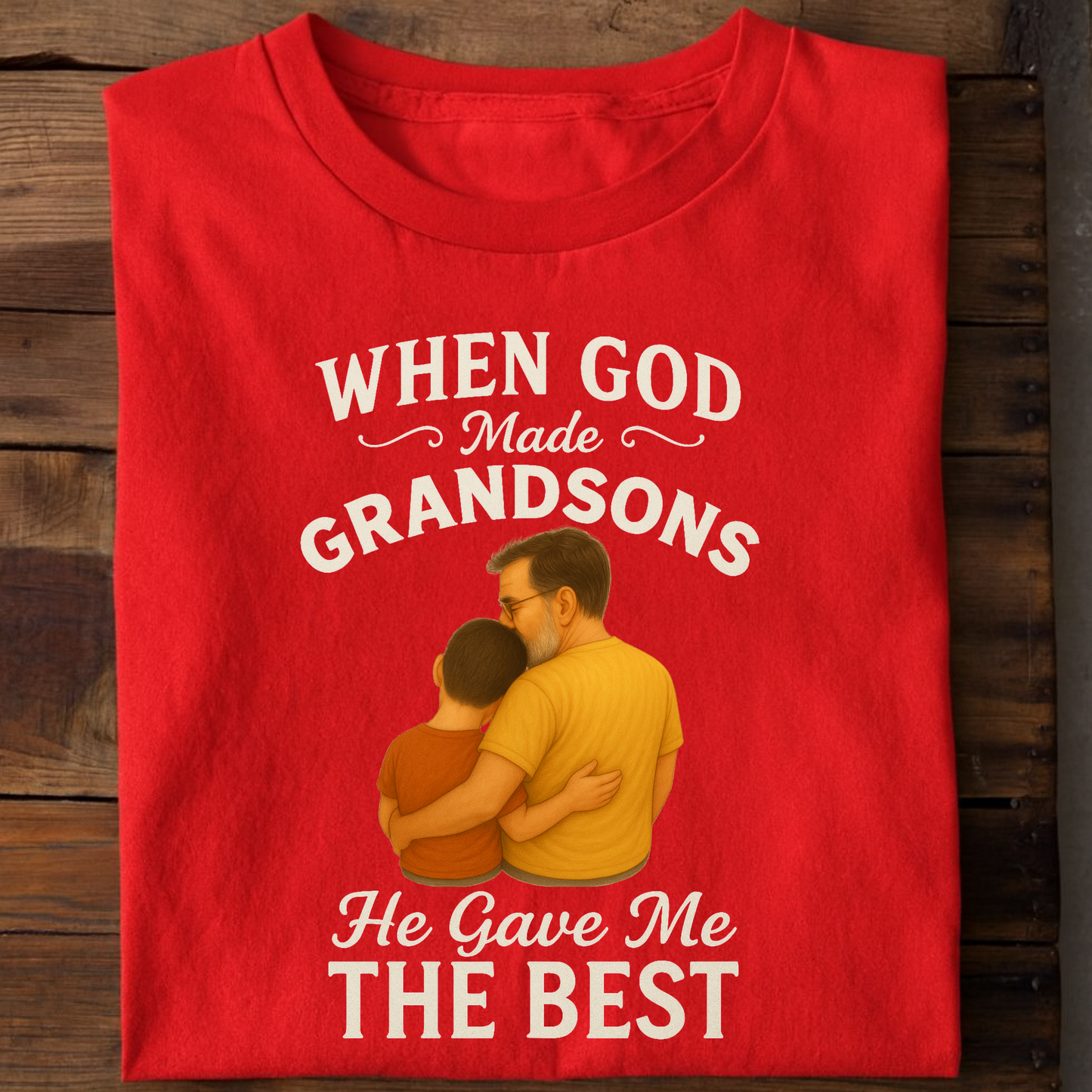 BEST GRANDSON-CLASSIC KIDS & ADULT T-SHIRT