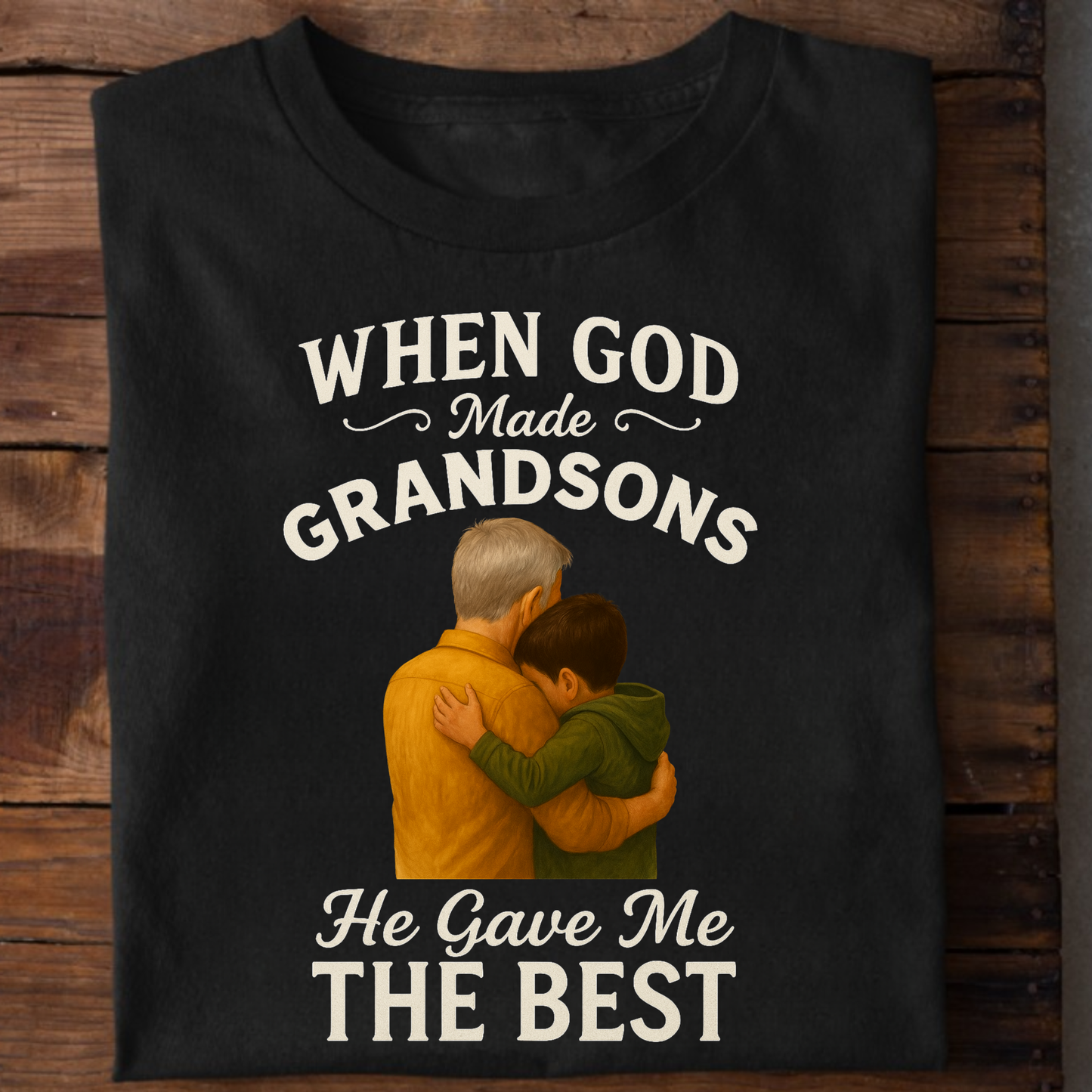 BEST GRANDSON (GF) CLASSIC T-SHIRT