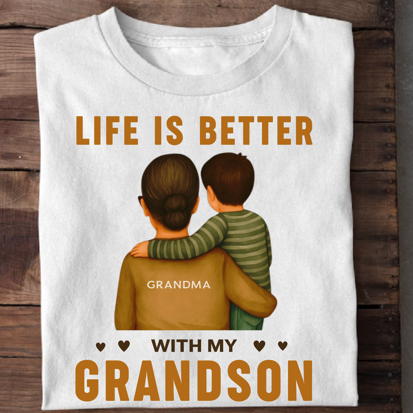 LIFE IS BETTER WITH MY GRANDSON CLASSIC T-SHIRT