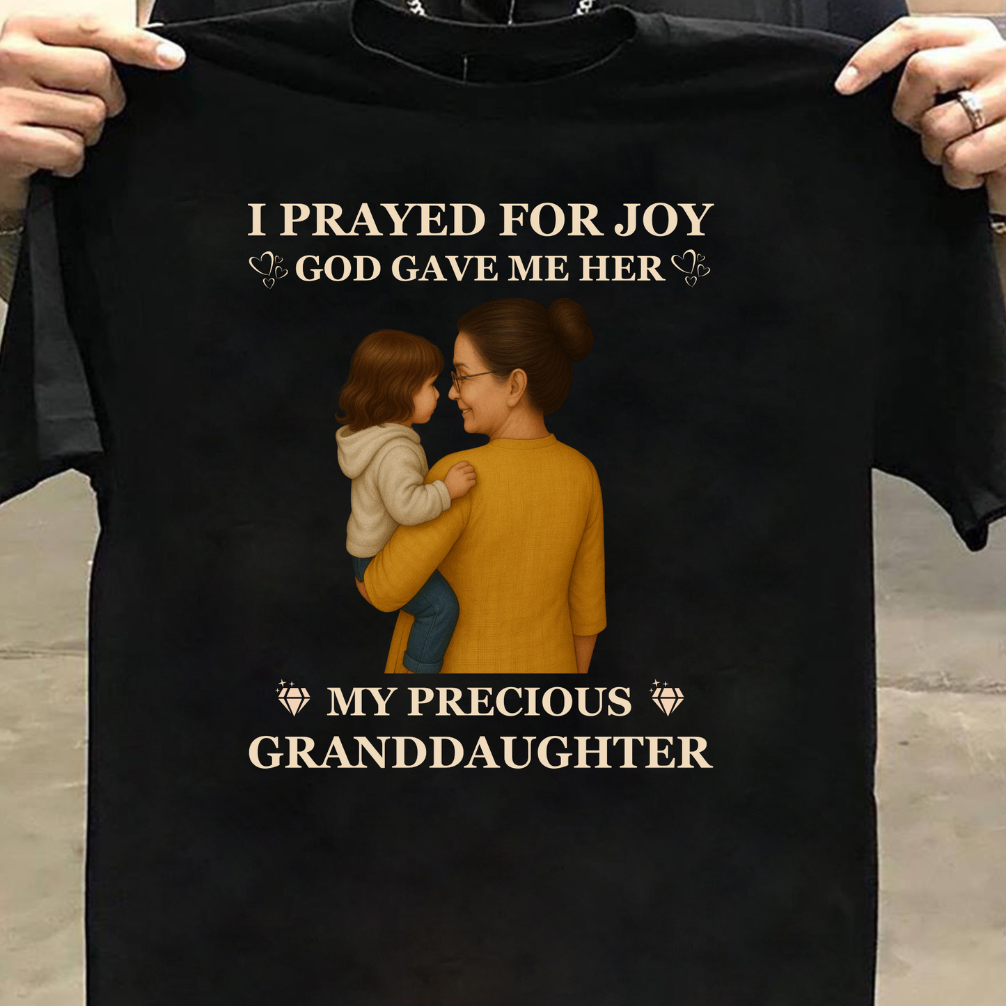 MY PRECIOUS GRANDDAUGHTER (GM) CLASSIC T-SHIRT