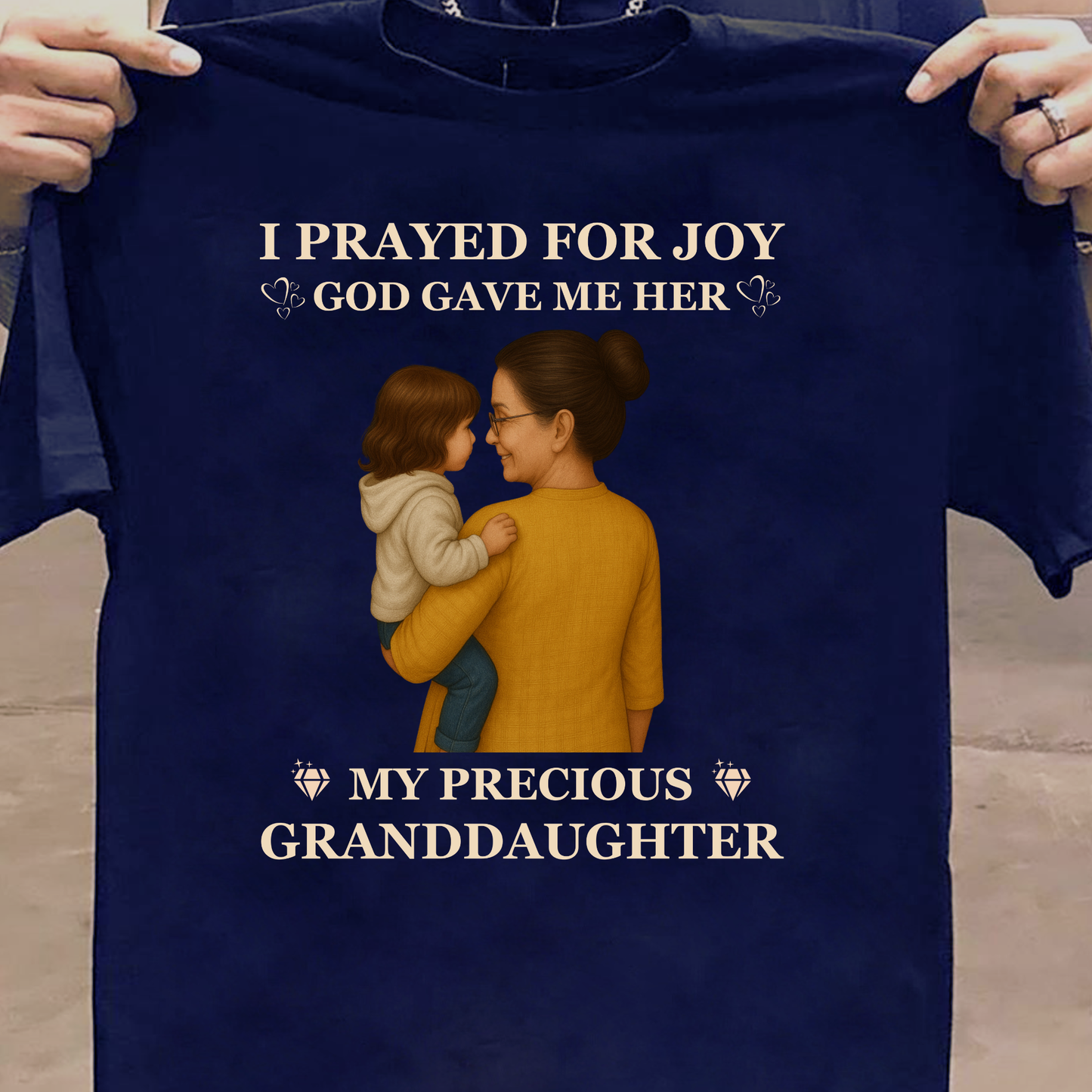 MY PRECIOUS GRANDDAUGHTER (GM) CLASSIC T-SHIRT