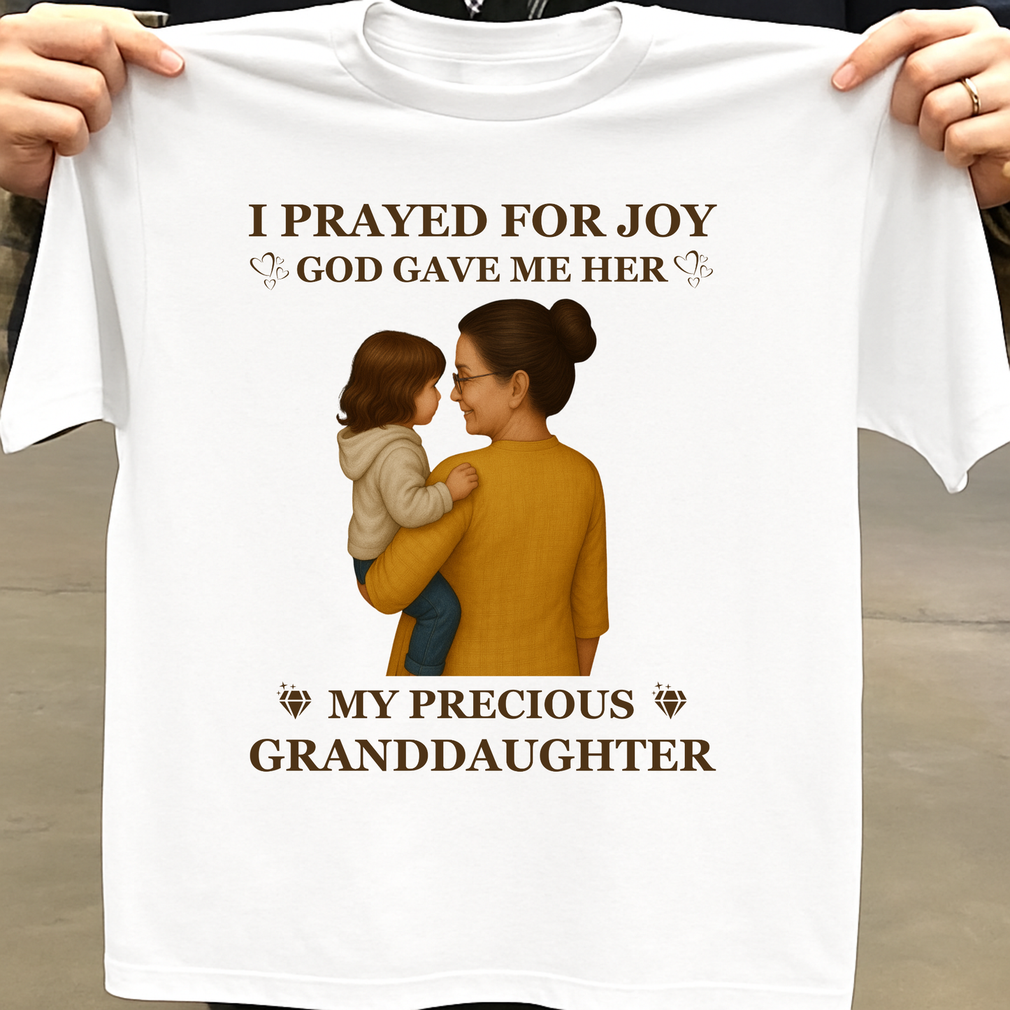 MY PRECIOUS GRANDDAUGHTER (GM) CLASSIC T-SHIRT