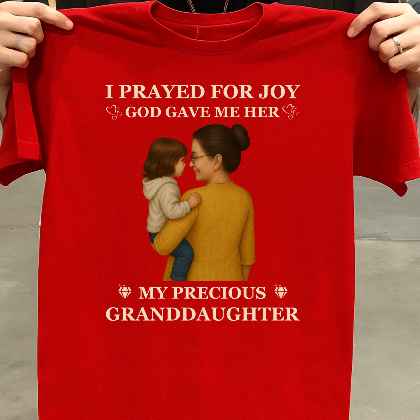 MY PRECIOUS GRANDDAUGHTER (GM) CLASSIC T-SHIRT
