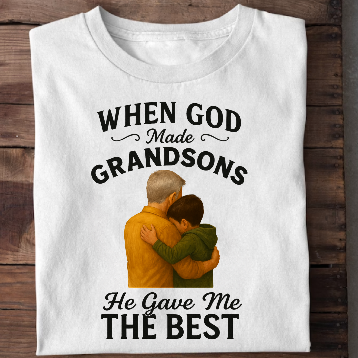 BEST GRANDSON (GF) CLASSIC T-SHIRT
