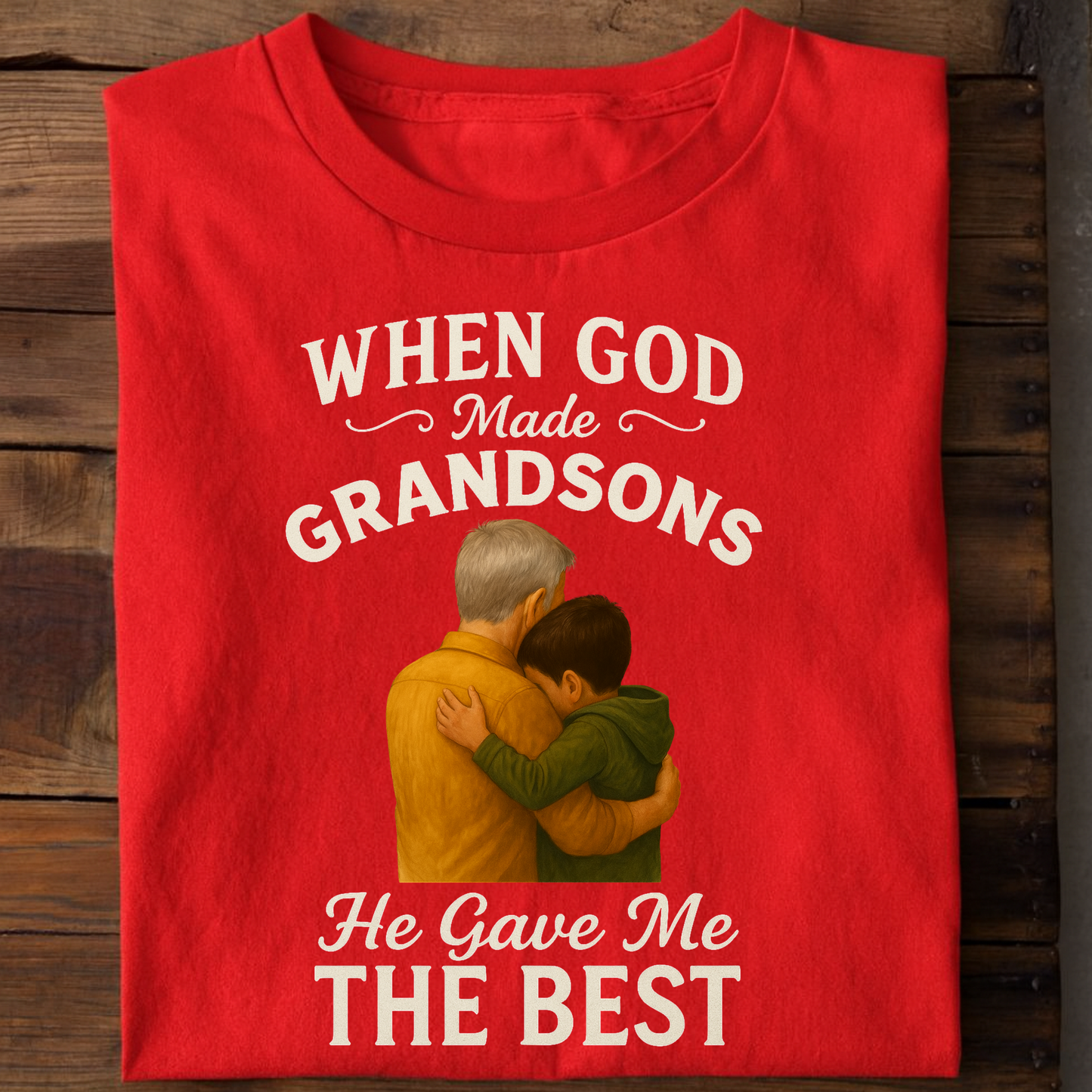 BEST GRANDSON (GF) CLASSIC T-SHIRT