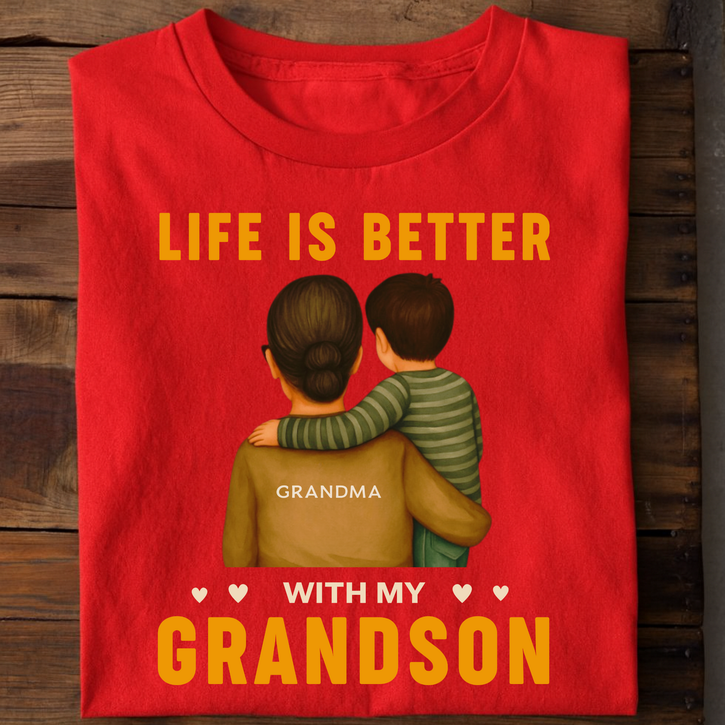 LIFE IS BETTER WITH MY GRANDSON CLASSIC T-SHIRT